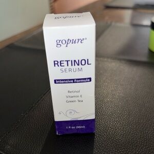 NWT GOPURÉ RETINOL SERUM Green Tea /Vitamin E 1 fl oz (30 ml)
